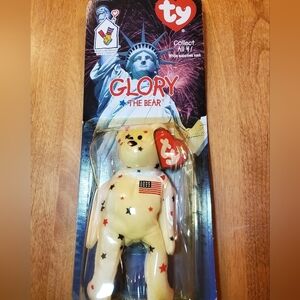 Ty Beanie Baby - GLORY The Bear - 1998 McDonalds - Retired